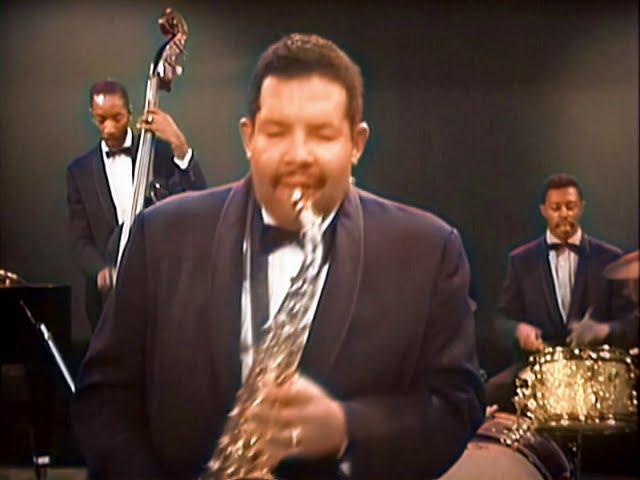 Cannonbal Adderley sextet, BBC Studios, London, UK, May 14th, 1964 (colorized)