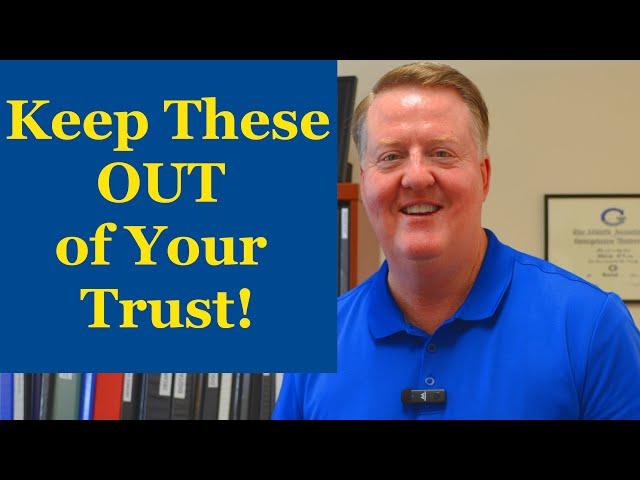 What Assets Should Stay Out of Your Trust? - Weekly Video (HG)