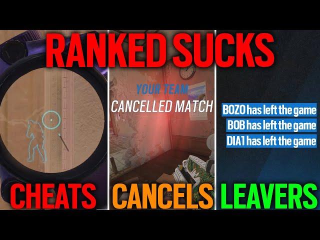 THE SIEGE RANKED EXPERIENCE IS HORRIBLE