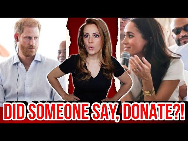 "SIGNIFICANT DONATIONS" DIVERSION & THE SUSSEXES DAMAGE CONTROL...ISN'T WORKING EITHER