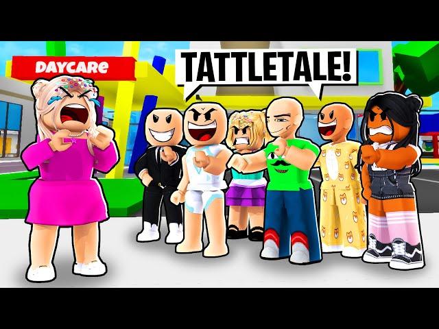 DAYCARE THE SECRET TATTLETALER! | Roblox | Brookhaven RP