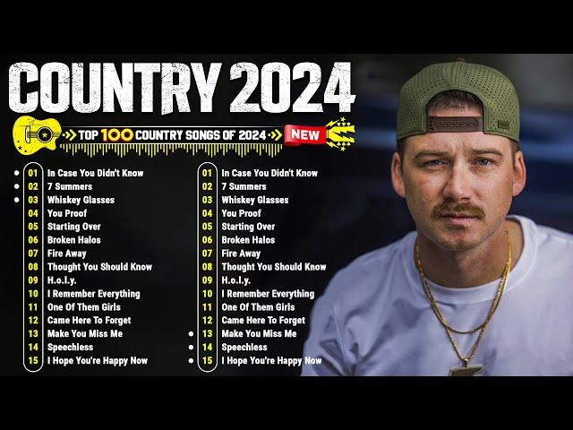 Country Music 2024 - Morgan Wallen, Luke Combs, Chris Stapleton, Kane Brown, Jason Aldean, Lee Brice