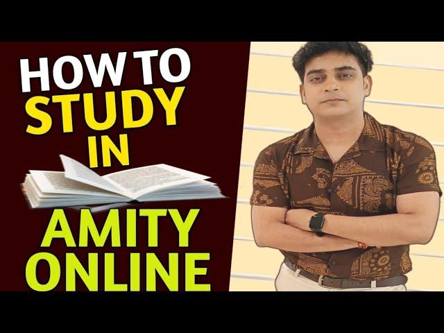 How To Study in Amity Online | BCA|MBA |BBA #samtechnicalguru #amity #online #amityonline