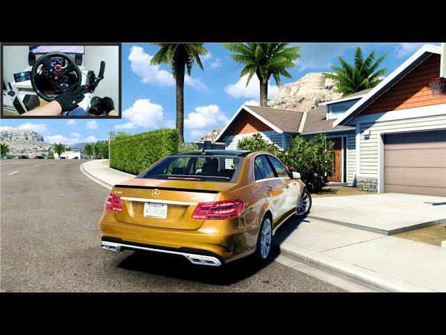 Mercedes E63 AMG V8 Biturbo - American Truck Simulator - Logitech G29 Setup + Handbrake