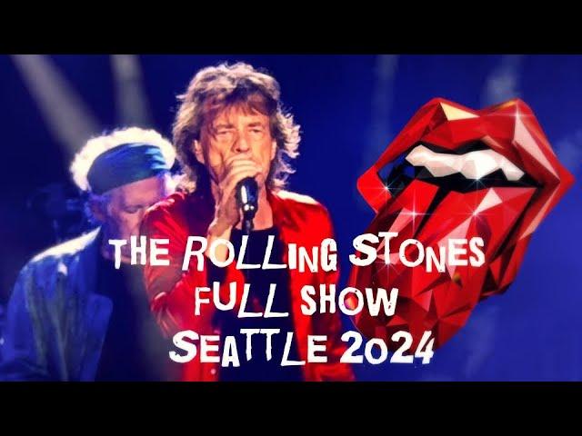 The Rolling Stones FULL SHOW: Seattle Hackney Diamonds Tour May 15th, 2024