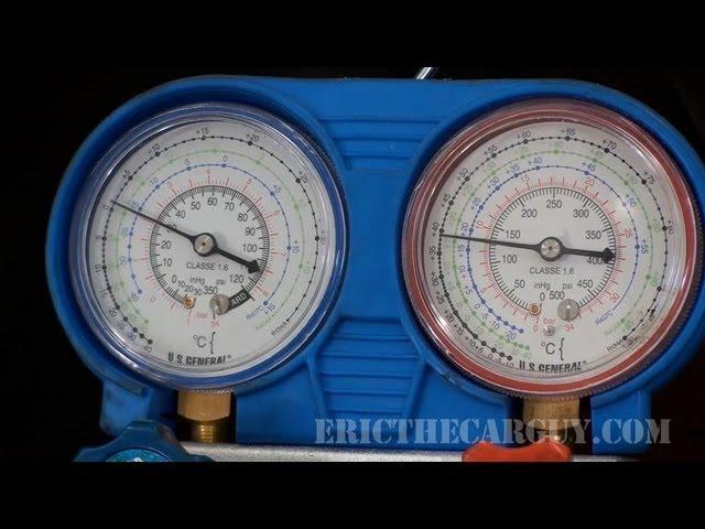 How To Recharge an AC System - EricTheCarGuy