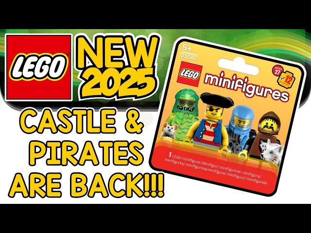 Unexpected LEGO Minifigures 2025 Series!