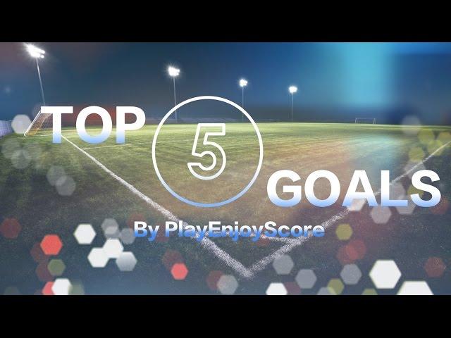 PES 2017 TOP 5 GOALS OF THE WEEK #3 by PlayEnjoyScore (PRO EVOLUTION SOCCER 2017 PS4)