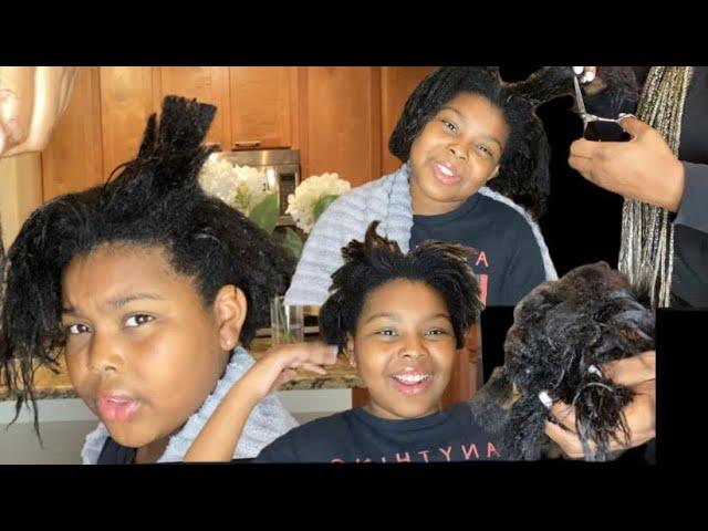 My 10 Year Old Daughter Wants To Transition| I Cut Her Hair Off