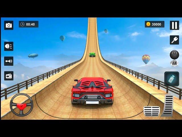 Extreme Mega Ramp Car Racing Stunts 2025 - Gt Car Stunt Master Simulator 3d - Android Gameplay