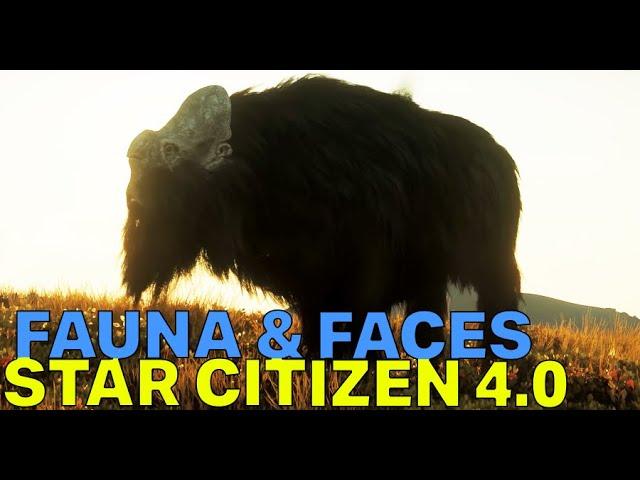 New Star Citizen 4.0 Features - Fauna, Tattoos, Piercings, Stubble & Beards