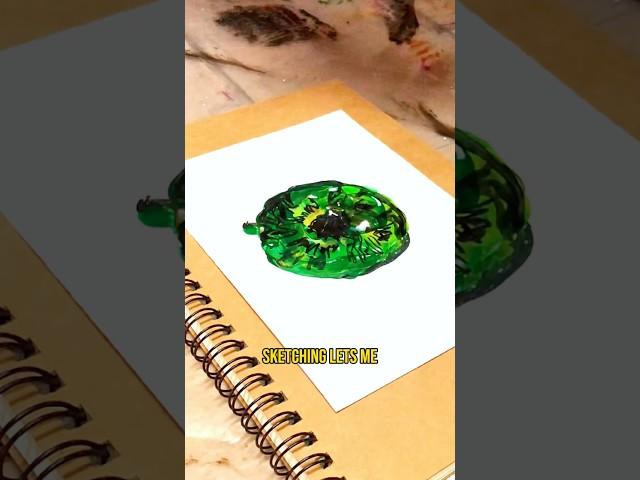 Sketching is where the magic happens!  #art #eyes #painting #greenart #sketching #vision #creative