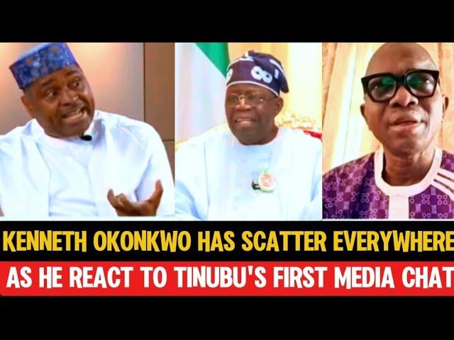 Kenneth Okonkwo Don Scatter Everywhere As He React To Tinubu's First Media Chat