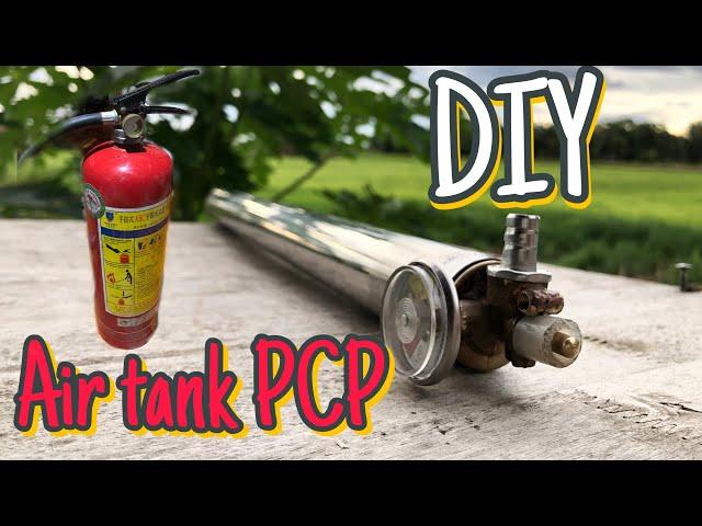 PCP AIRGUN TANK 400 psi (fire extinguisher to PCP air tank cylinder) EP2