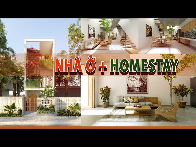 NHÀ Ở kết hợp HOMESTAY - HỘI AN - Nhà của Bạn 365 | Kts Hồ Viết Hiếu.