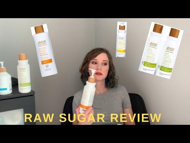 RAW SUGAR LIVING REVIEW: NOT SPONSORED | Body Wash, Lotion, Shampoo, Conditioner