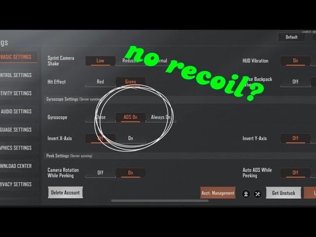 How to eliminate recoil in arena breakout