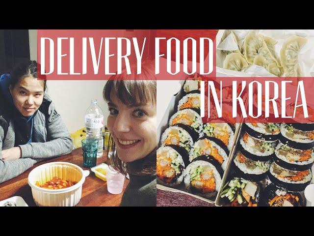 KOREAN DELIVERY FOOD  How to order & best APPs