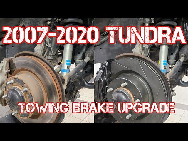 CHEAP brake upgrade for 07+ Tundra's, HOW TO install