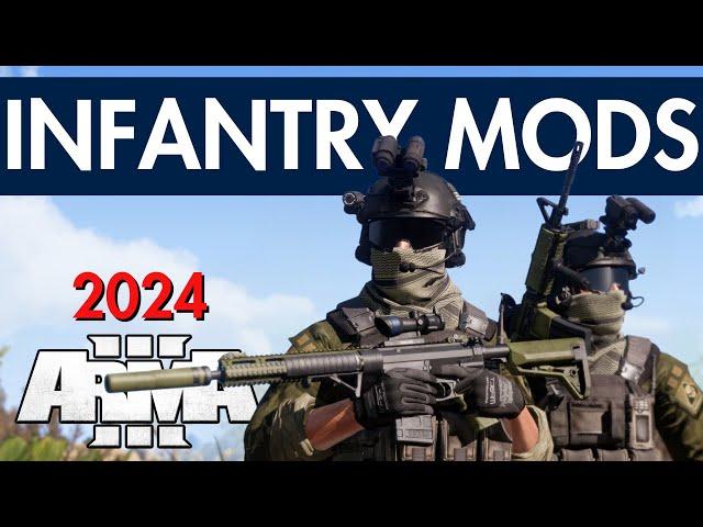 Arma 3 Mods - Top 10 Infantry Mods (2024) [2K]