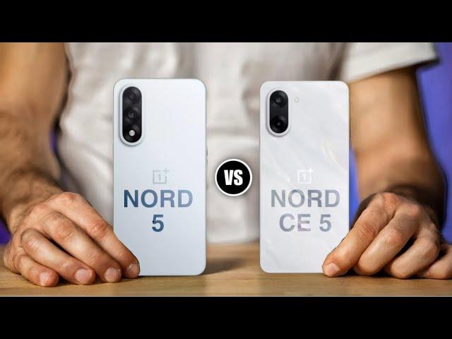 OnePlus NORD 5 vs OnePlus NORD CE 5