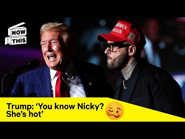 Nicky Jam Deletes Trump Endorsement After Awkward Rally Appearance