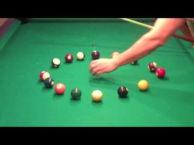Billiard Lessons - The Circle Drill