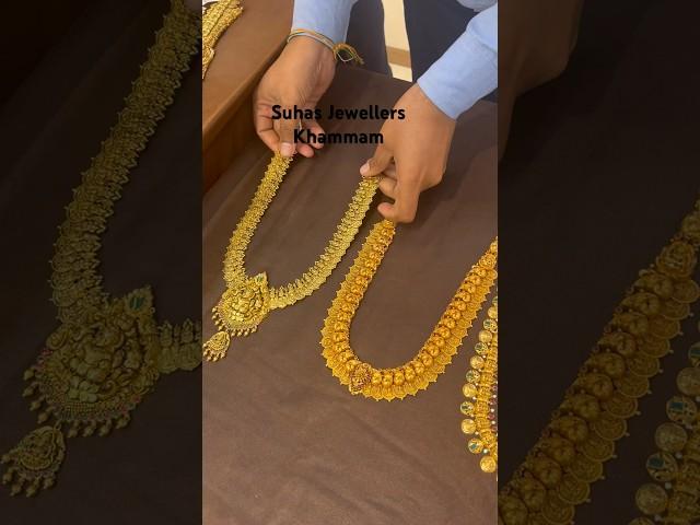 Beautiful Kasu Haram  from Suhas Jewellers. #nakshi #kasuharam #kasumala #jewellery