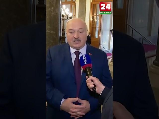 Лукашенко: никто из серьезных людей в Украине не думает о том, что надо зайти в Беларусь