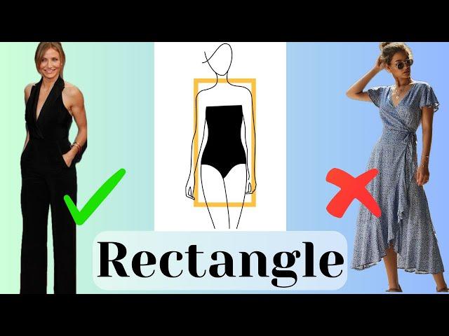 How to Dress a Rectangle Body Shape