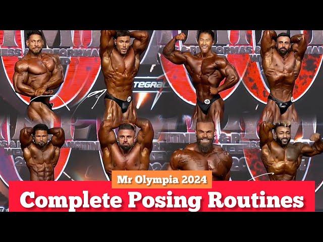 Mr Olympia LIVE - Complete Posing Routines - Men's Classic Physique