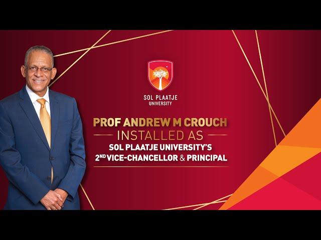 Video clip of Professor Andrew Crouch being installed as VC