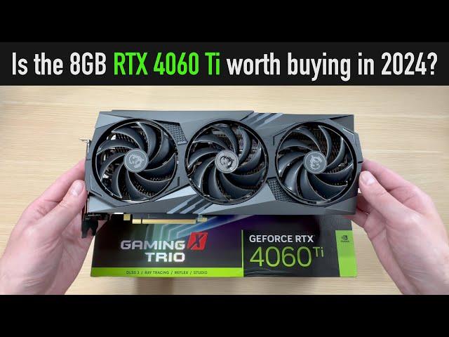 Can the 8GB RTX 4060 Ti Play The Latest Games in 2024 at 1080p, 1440p & 4K?