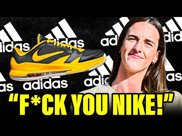 It's Over! Adidas Drops BOMBSHELL On Nike With NEW Caitlin Clark Contract! NIKE Goes Wild!