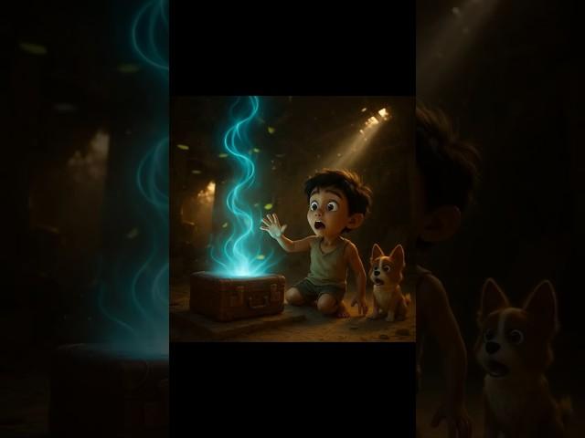 Boy and Dog magical journey🪄 #3d #3danimation #magic #littileboy #dog #magicalworlds #happylife