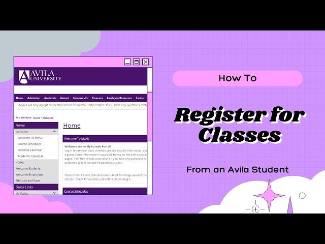 How to Register for Classes