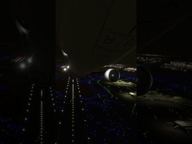 Takeoff from KSFO (San Francisco) 777-300ER MSFS2020 #shorts