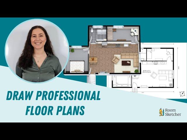 Create Professional Floor Plans with RoomSketcher