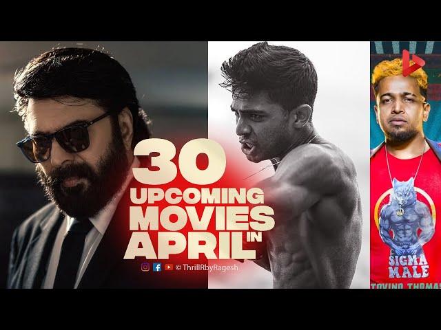 Top 30 Upcoming Movies In April 2025 | Ragesh | ThrillR