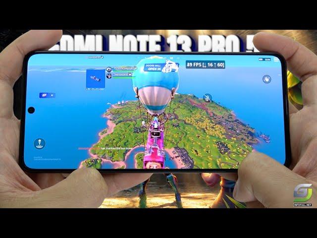 Redmi Note 13 Pro 5G Fortnite Mobile Gameplay 2024 | Snapdragon 7s Gen 2