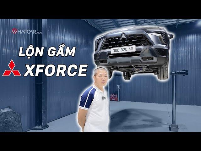 Lộn gầm Mitsubishi XFORCE - Có phải hạng B xe nào gầm cũng giống nhau? | WhatcarVN