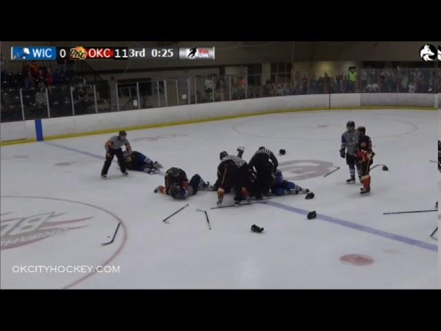 OKC Blazers vs. Wichita Jr. Thunder Brawl 11/24