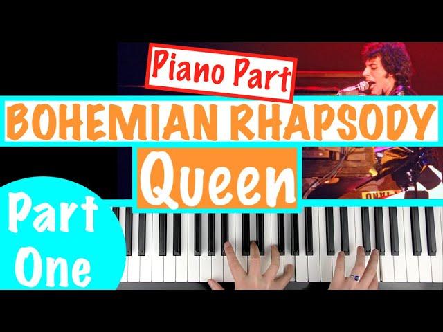 How to play BOHEMIAN RHAPSODY - Queen [Part 1] Piano Tutorial