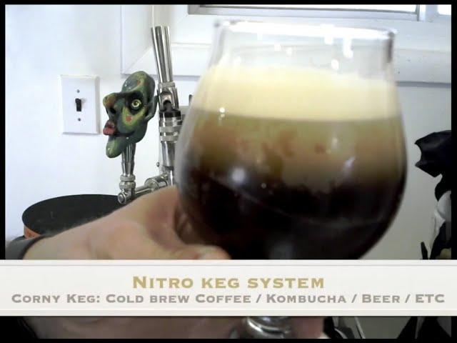 Nitro Keg System | Corny Keg Cold Brew Coffee, Kombucha, Beer, etc.