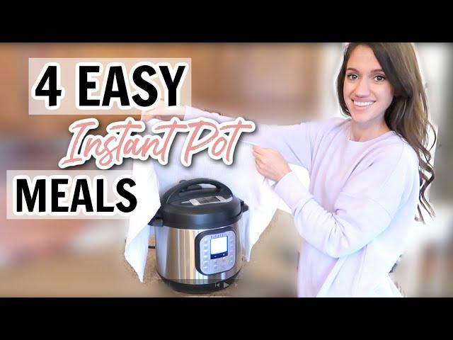 4 EXTREMELY EASY AND AFFORDABLE INSTANT POT RECIPES // SIMPLY ALLIE