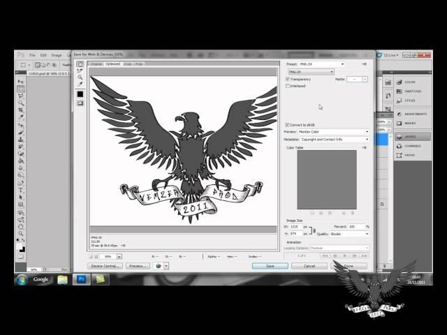 Adobe Photoshop CS5 Export in HD Tutorial