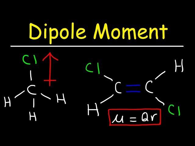 Dipole Moment, Molecular Polarity & Percent Ionic Character