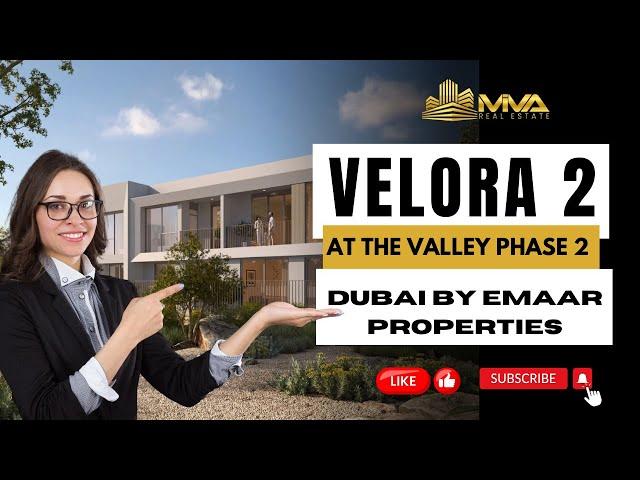 Velora 2 at The Valley Phase 2, Dubai by Emaar Properties | Starting From AED 2.93M