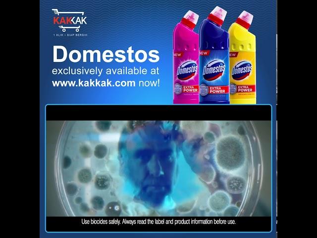 I am Domestos I am UNSTOPPABLE