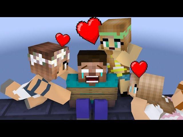 Monster School: Love Curse - Minecraft Animation